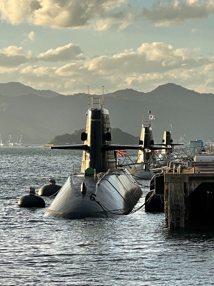Japanese naval submarine displayed in Kure, Hiroshima, showing the city’s naval history
